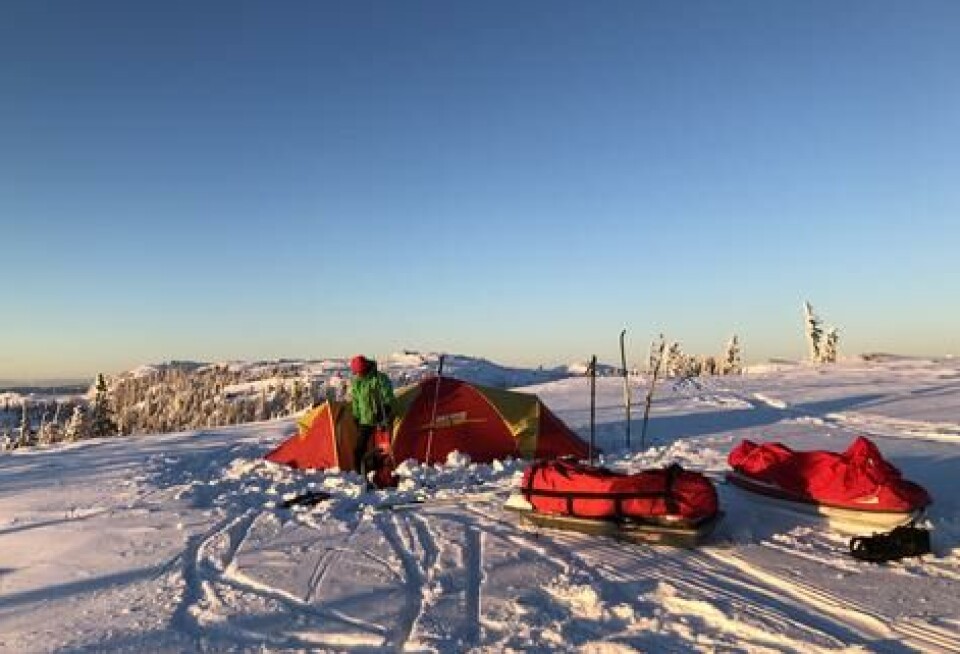 Pakkeliste for lang vintertur