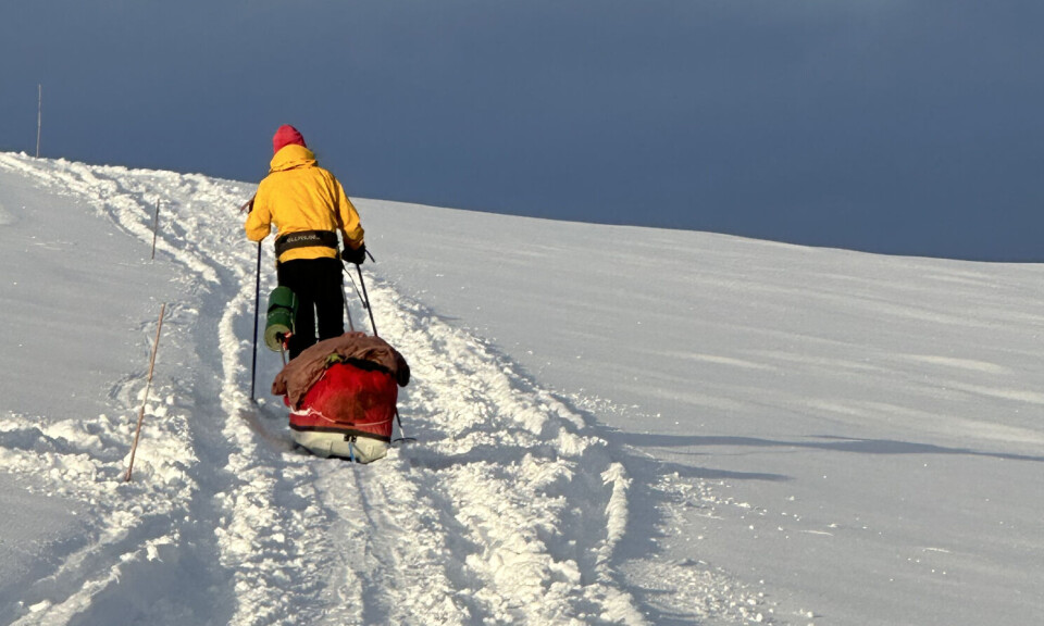 Lettere og mer praktisk langtur med pulk