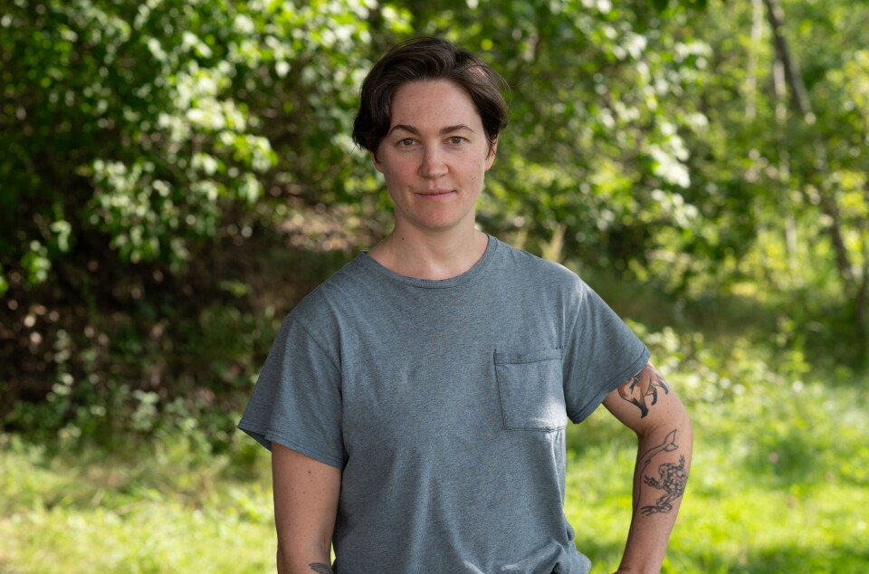 Klimaforskerne Kajsa Parding (bildet), Rasmus Benestad og Andreas Dobler har nylig publisert en studie som viser at Norges vestkyst har størst sjanse for å få mange dager med mye regn over 30 millimeter, nå og i fremtiden.