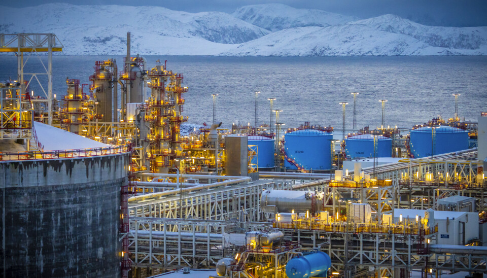 Equinors anlegg på Melkøya utenfor Hammerfest